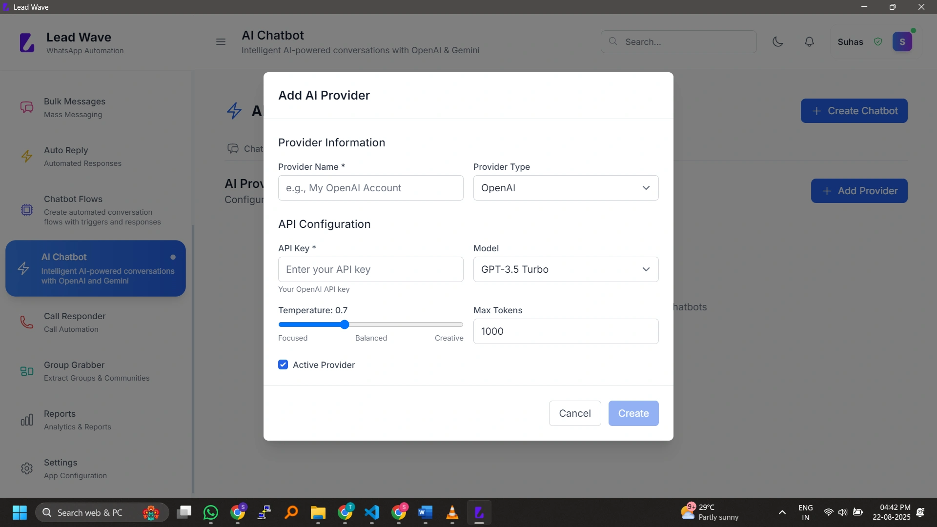 Plug in powerful AI and start responding intelligently — without manual effort.