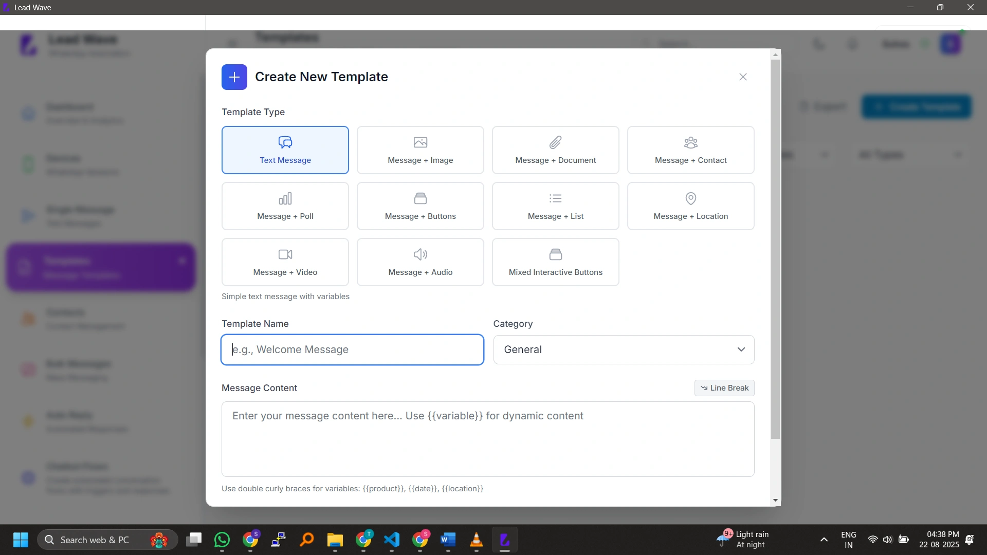Use proven, ready-to-send messages that actually get replies.